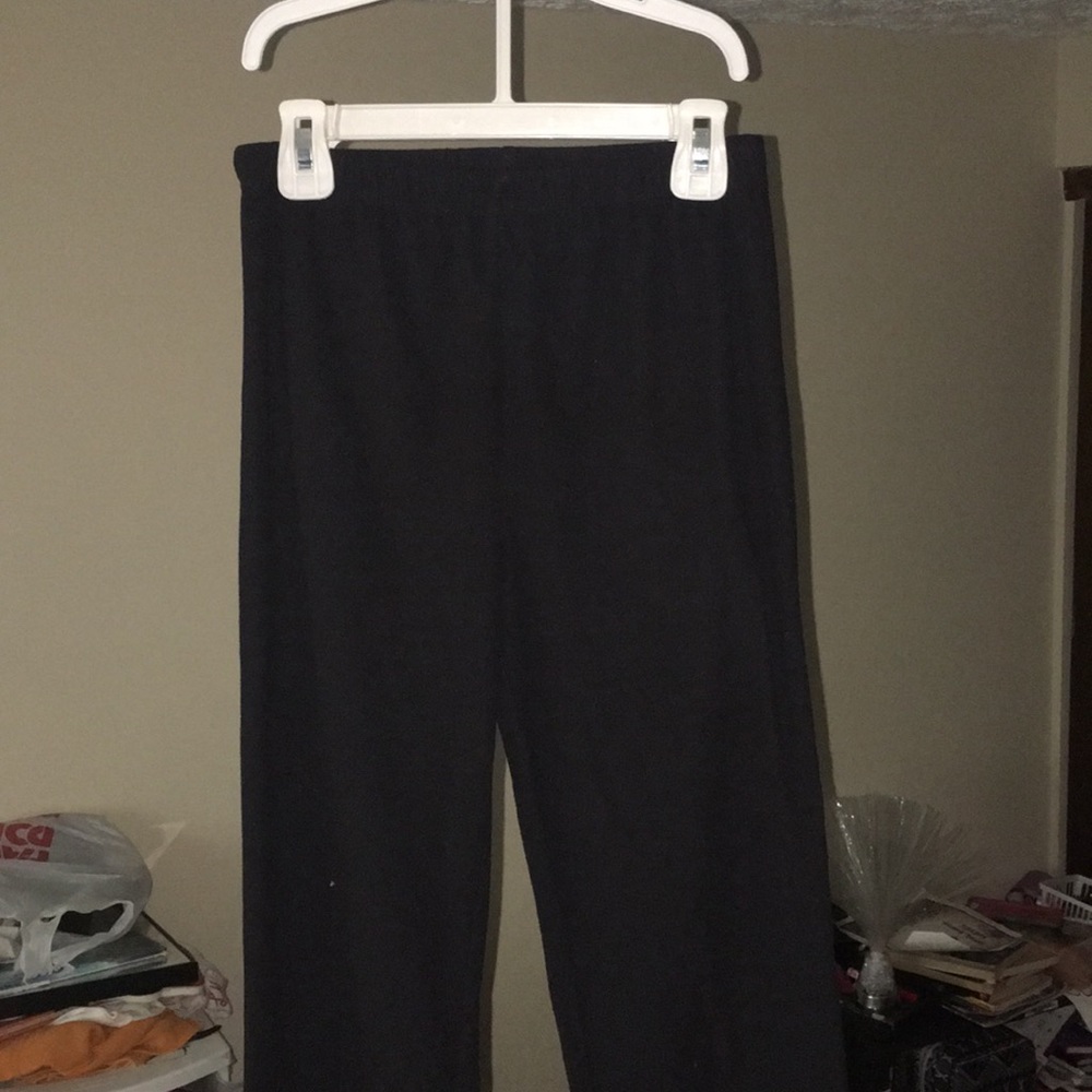 Black Pajama Pants